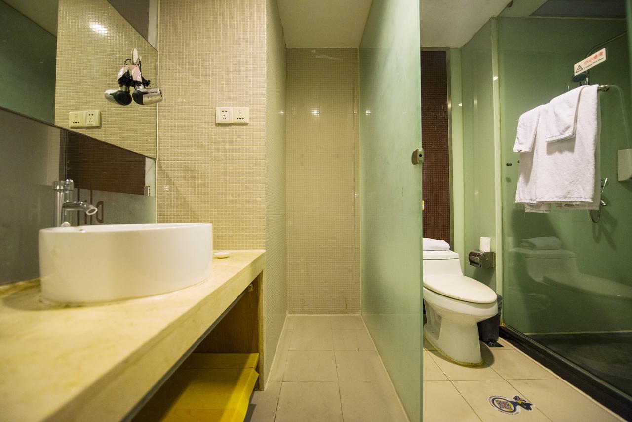 Motel Huzhou Hongqi Road Buitenkant foto